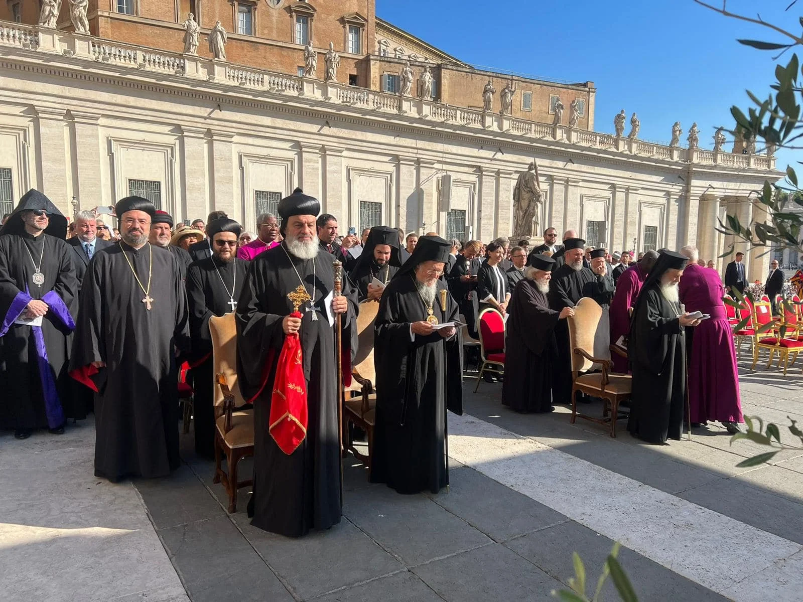 His Holiness Patriarch Mor Ignatius Aphrem II Attends the Ceremonial Consistory for the New Cardinals Upon the Invitation of His Holiness Pope Francis