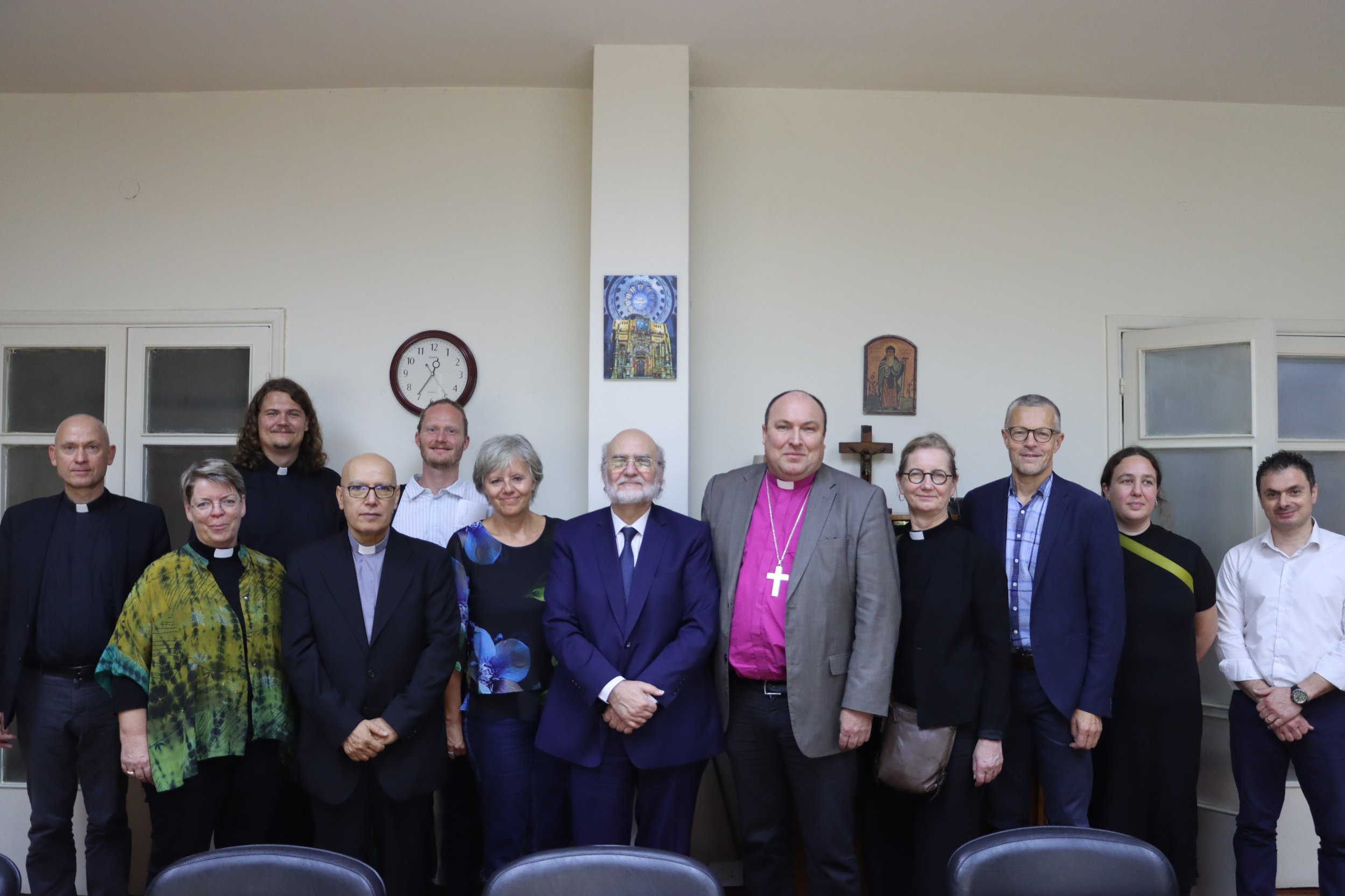 A Delegation from the Evangelical Lutheran Church in Denmark