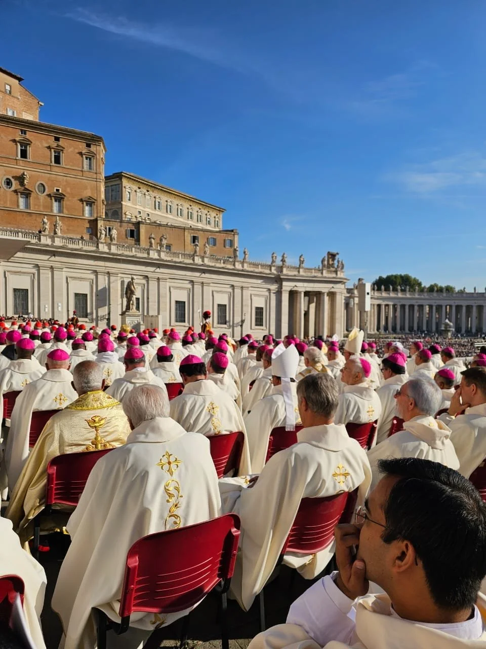 غبطة البطريرك الكاردينال مار بشاره بطرس الرَّاعي يشارك في الجمعيّة العامة العادية السادسة عشرة لسينودس الأساقفة في روما