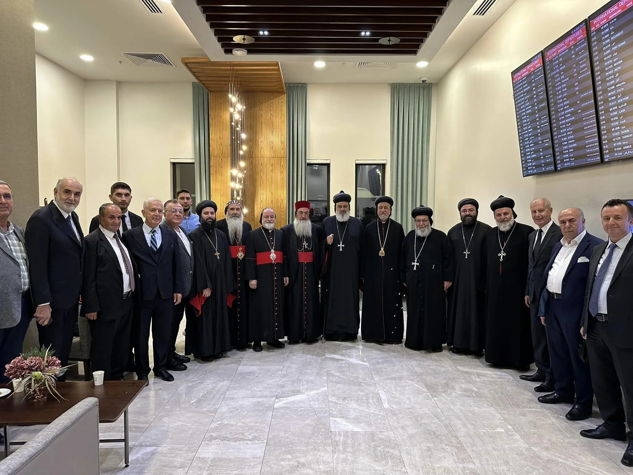 His Holiness Patriarch Mor Ignatius Aphrem II Arrives to Istanbul for the Celebrations of the Consecration of Mor Aphrem Church 