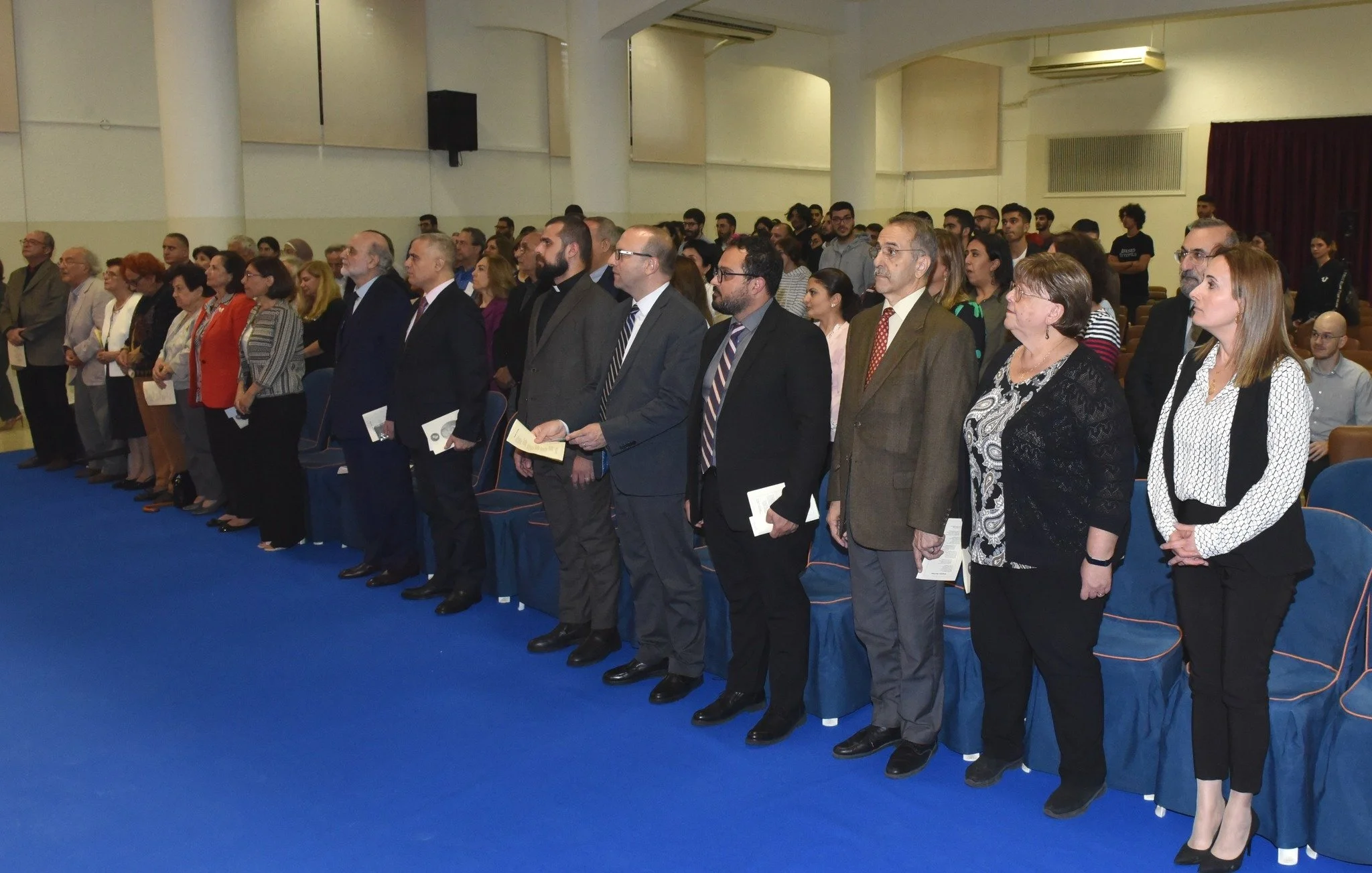 Haigazian University in Lebanon Celebrates the 68th Anniversary of Its Founding in the Presence of Its President Reverend Dr. Paul Haidostian