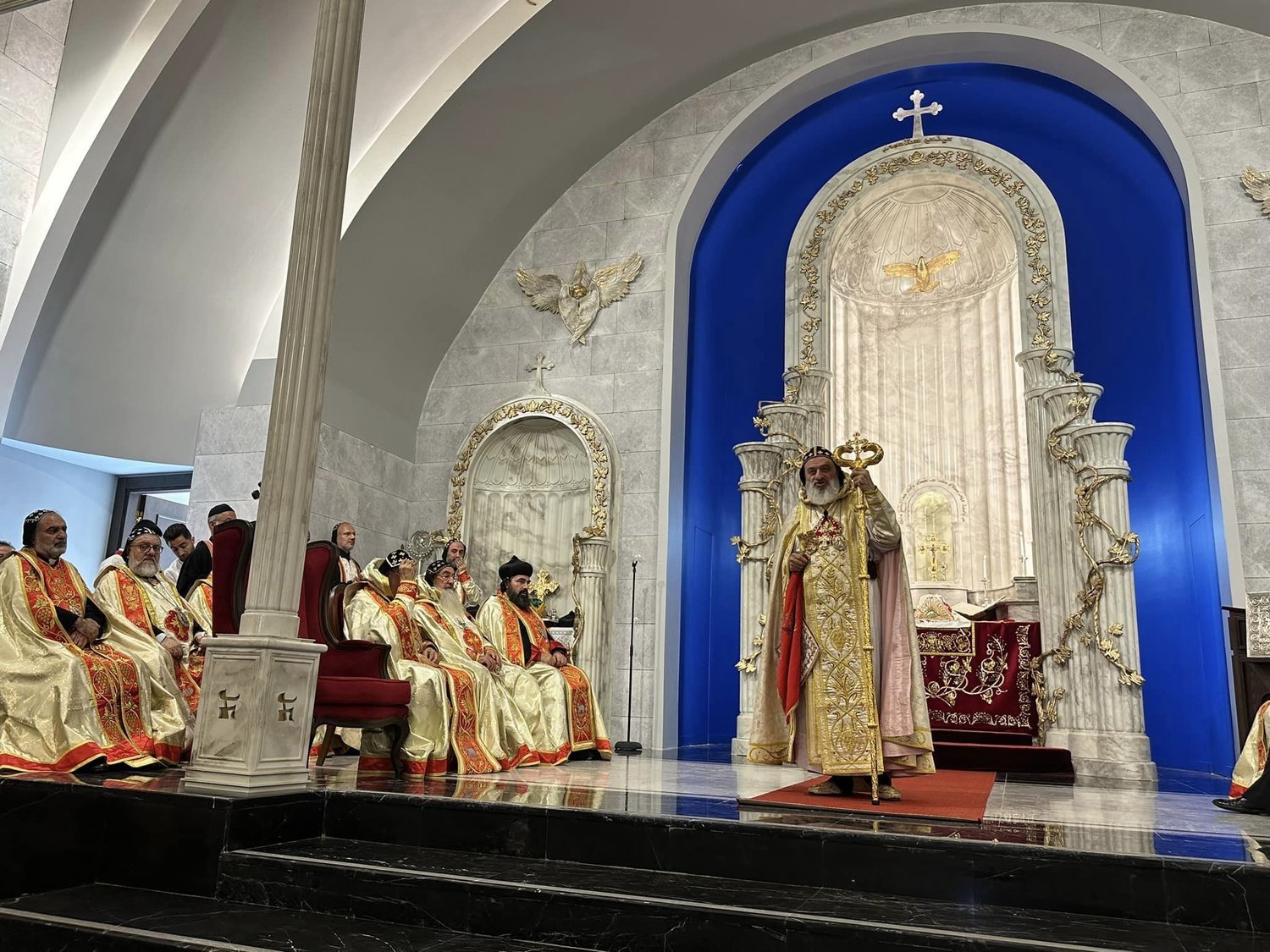 His Holiness Patriarch Mor Ignatius Aphrem II Consecrates the St. Aphrem Church in Istanbul