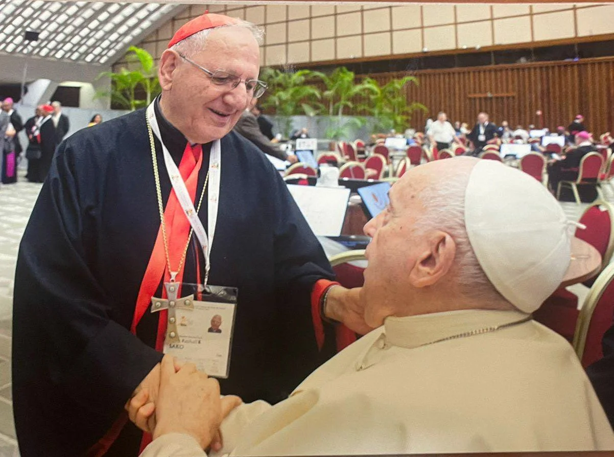 قداسة البابا فرنسيس يبعث رسالة إلى غبطة البطريرك الكاردينال لويس روفائيل ساكو