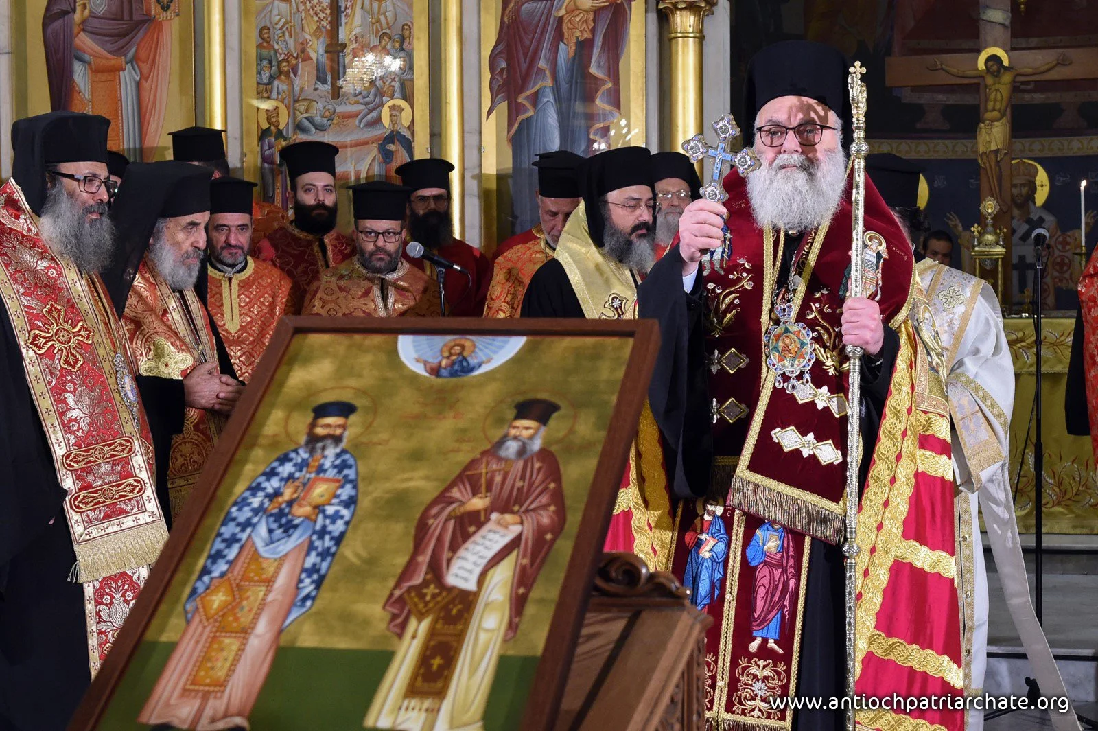 Thanksgiving Prayer on the Occasion of the Glorification of the Two Hieromartyrs, Fathers Nicholas and Habib Khasha, at the Church of the Holy Cross in Al-Qassaa, Syria