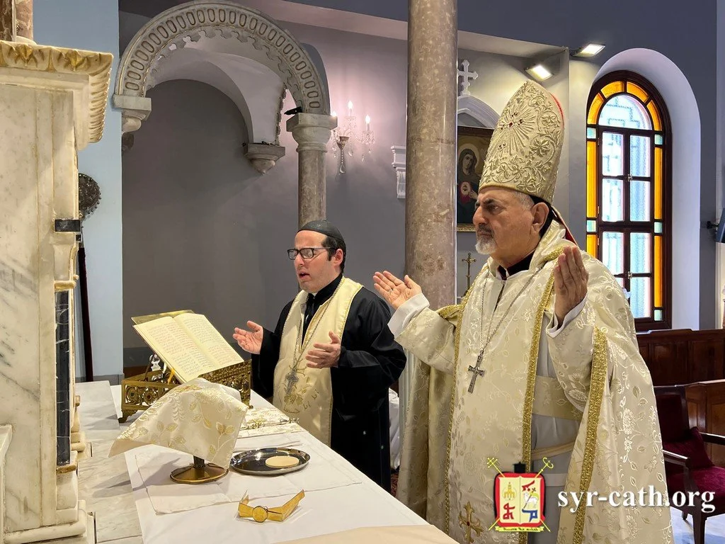 غبطة البطريرك مار اغناطيوس يوسف الثالث يونان يحتفل بقدّاس أحد تقديس البيعة وهو بدء السنة الكنسيّة الطقسيّة