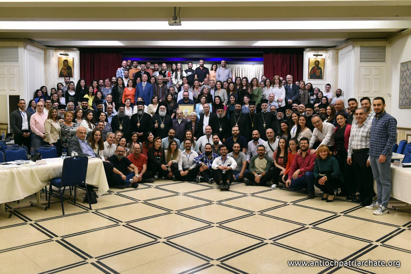 His Beatitude Patriarch John X Blesses the Annual Conference of Orthodox Sunday Schools, Damascus Center