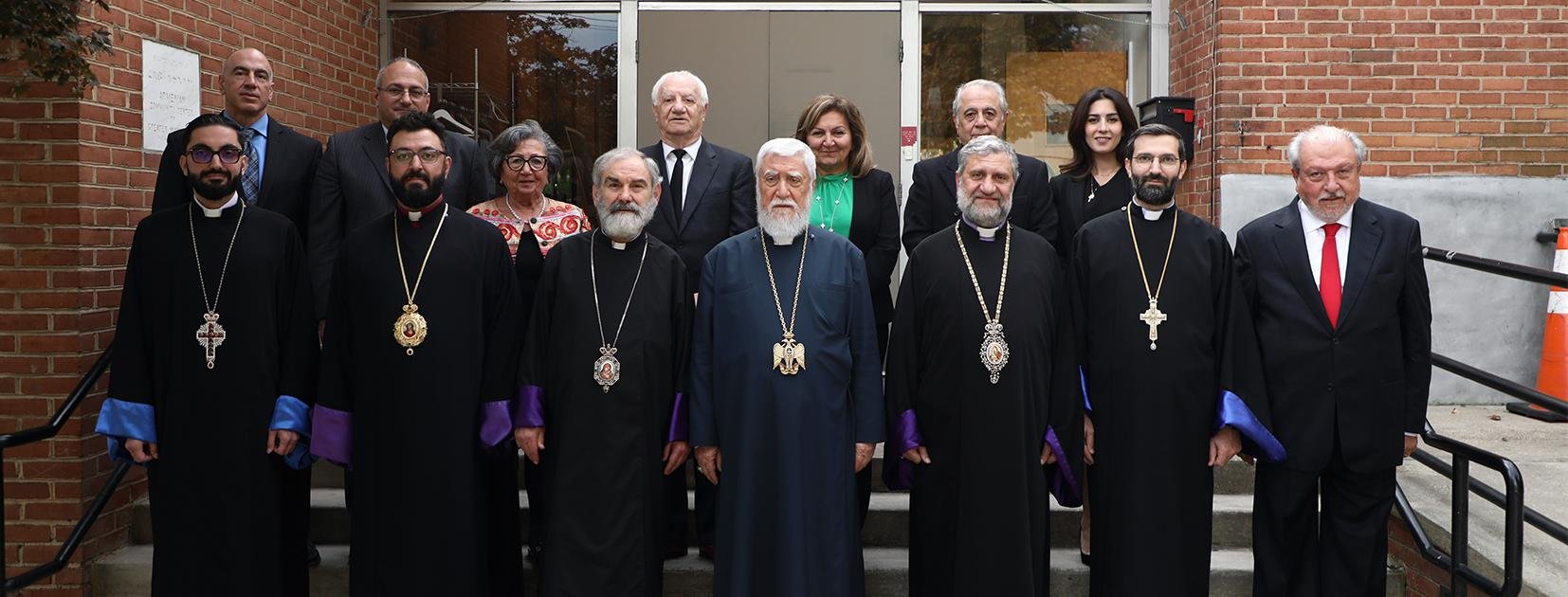 A Meeting Between the Three Prelacies of the Americas Presided Over by His Holiness Catholicos Aram I
