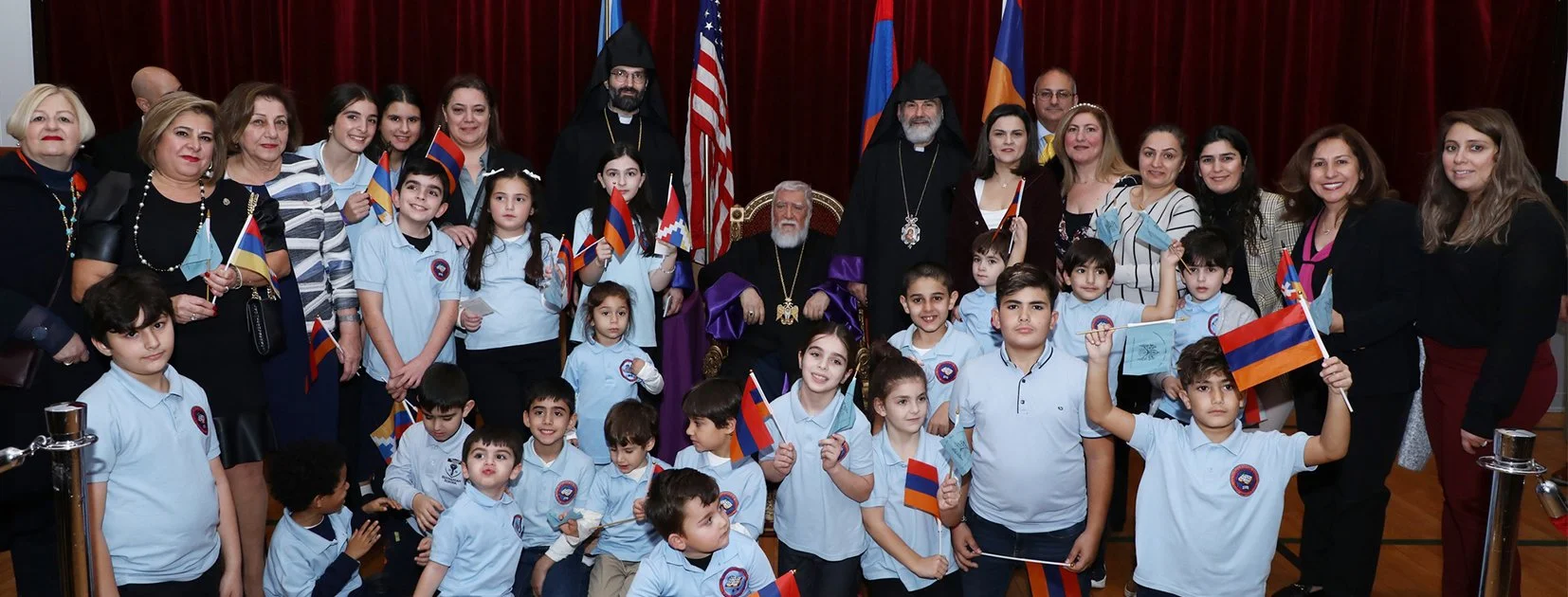 His Holiness Catholicos Aram I Gives a Pontifical Visit to New Jersey 