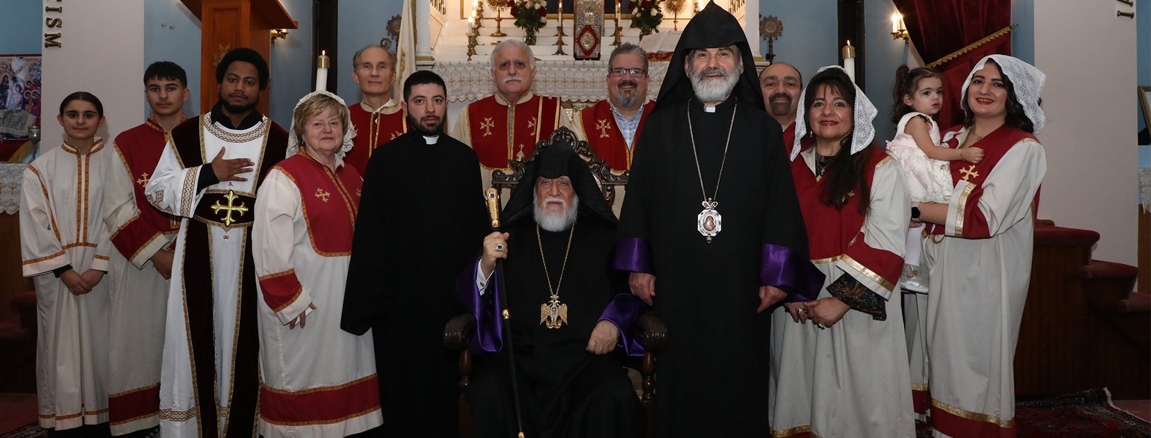 His Holiness Catholicos Aram I Visits New Britain 