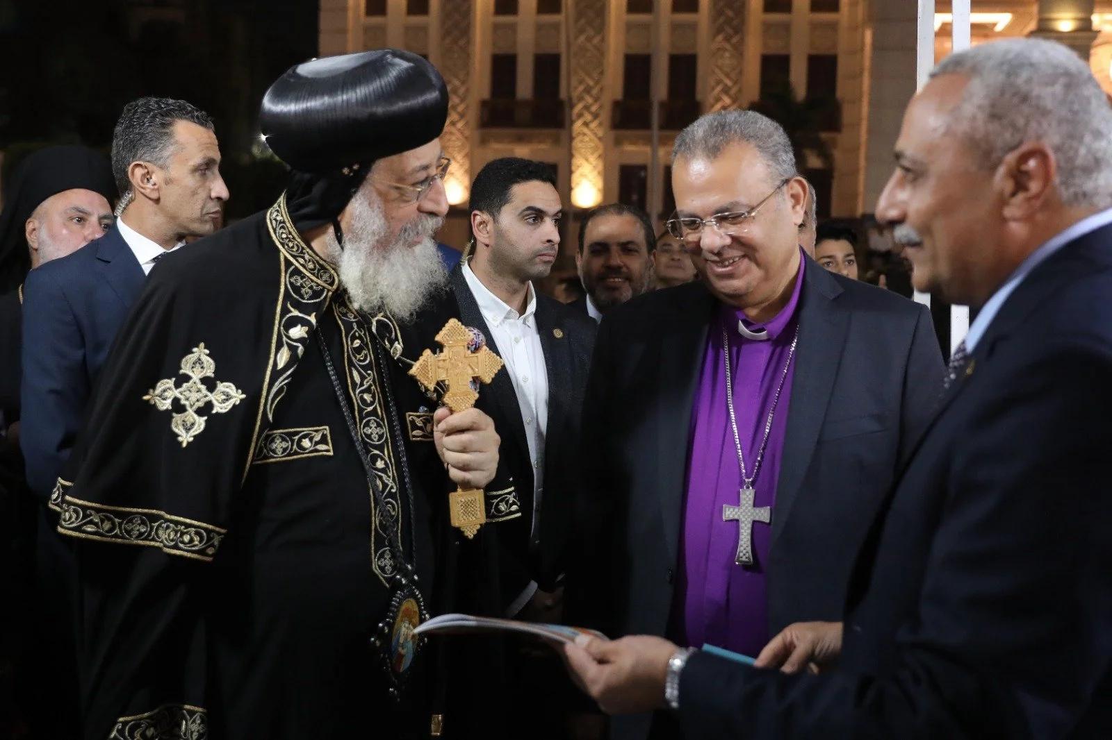 الدكتور القسّ أندريه زكي يشارك قداسة البابا تواضروس الثاني وغبطة البطريرك الأنبا إبراهيم إسحاق الإحتفال بمرور 140 عامًا على خدمة دار الكتاب المقدّس بمصر