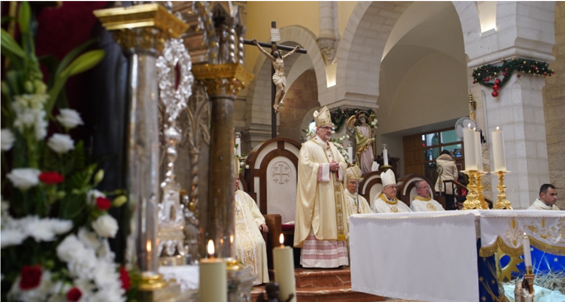 غبطة البطريرك الكاردينال بييرباتيستا في عيد الميلاد المجيد