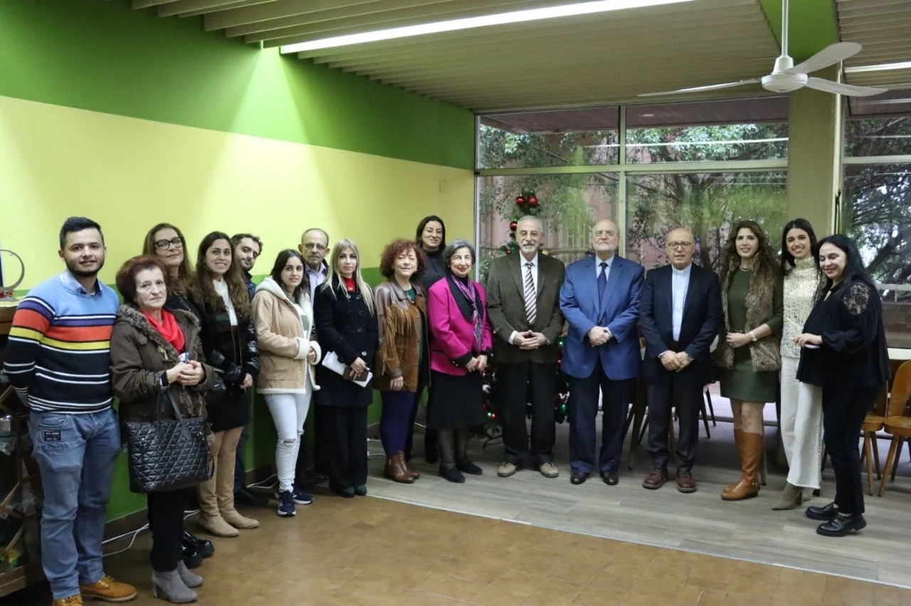 A Christmas Spiritual Retreat for the Team of the MECC General Secretariat at the Near East School of Theology in Beirut