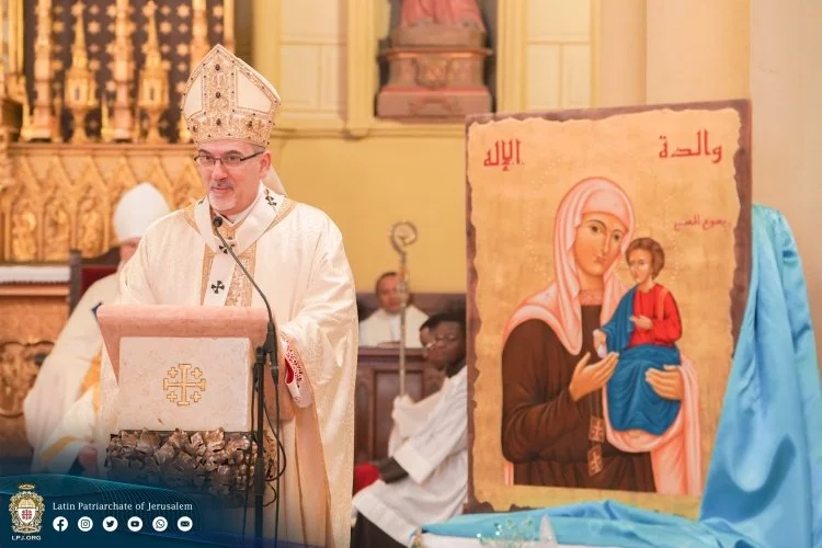 His Beatitude Patriarch Cardinal Pierbattista Pizzaballa Celebrates The Feast Of Mary, Mother Of God, &amp; World Day Of Peace