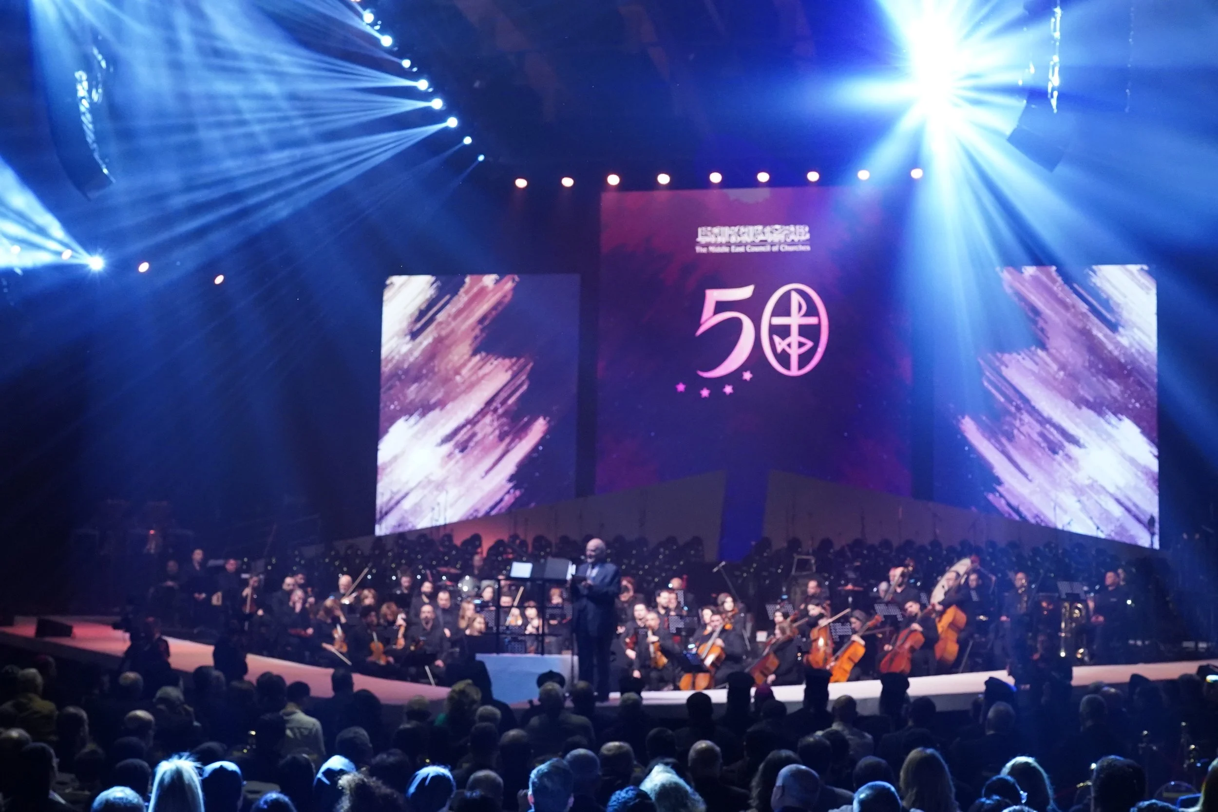 Video – The MECC Presidents and Church Leaders in the Region Emphasize the Christian unity in the Ecumenical Musical Event Beirut 2024