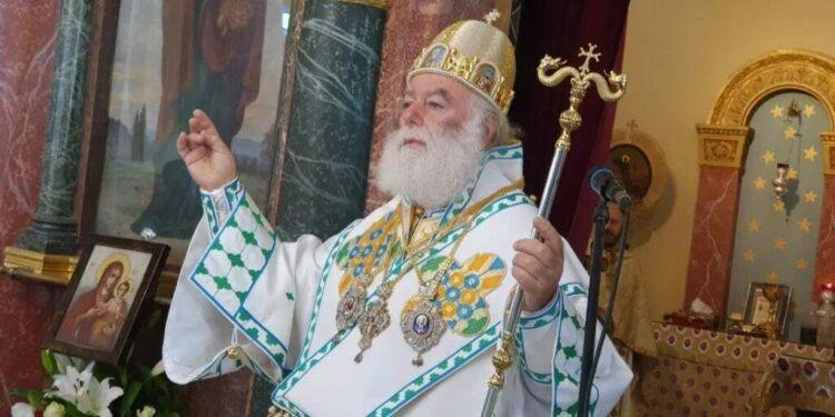 غبطة البابا ثيودروس الثاني يحتفل بعيد دخول السيّد إلى الهيكل في جزيرة كالاماتا باليونان