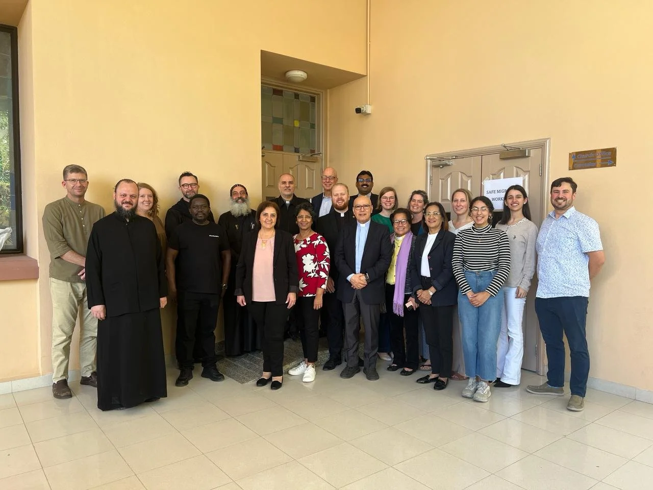 A Workshop on “Migration Through the Middle East, a Vision for Reflection and Action for the Churches”, in Dubai