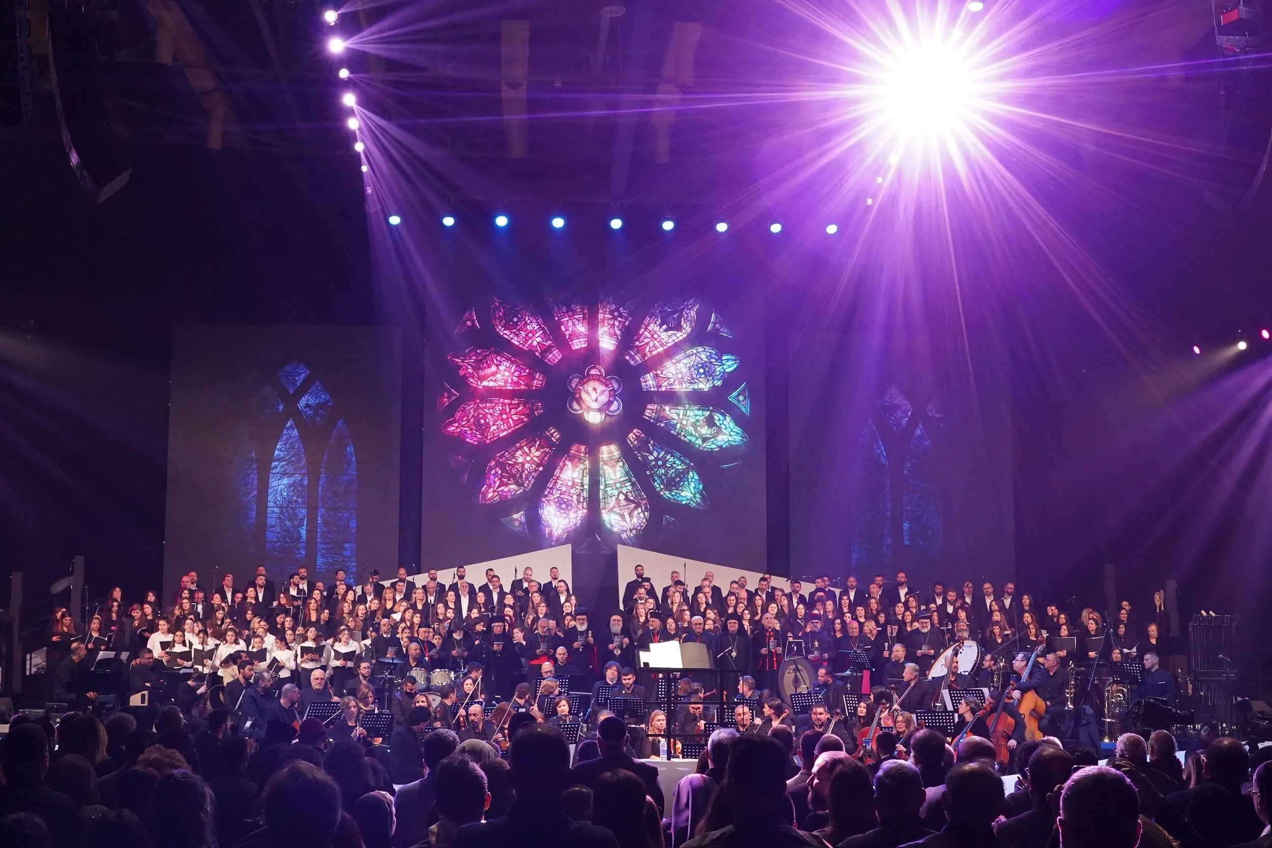 Video - Heads of Churches in the Middle East Stress the Bond of Love in the Ecumenical Musical Event Beirut 2024