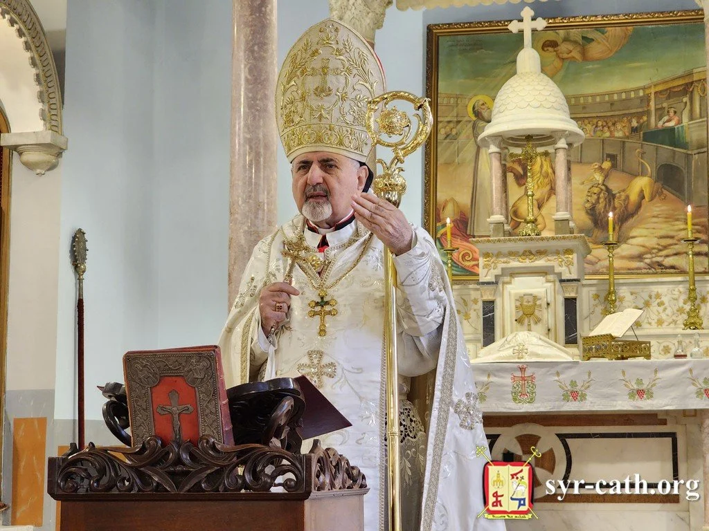 غبطة البطريرك مار اغناطيوس يوسف الثالث يونان يحتفل بالقدّاس لمناسبة الذكرى السنويّة الخامسة عشرة وبدء السنة السادسة عشرة لتنصيبه وتولّيته بطريركًا على الكرسي البطريركي الأنطاكي