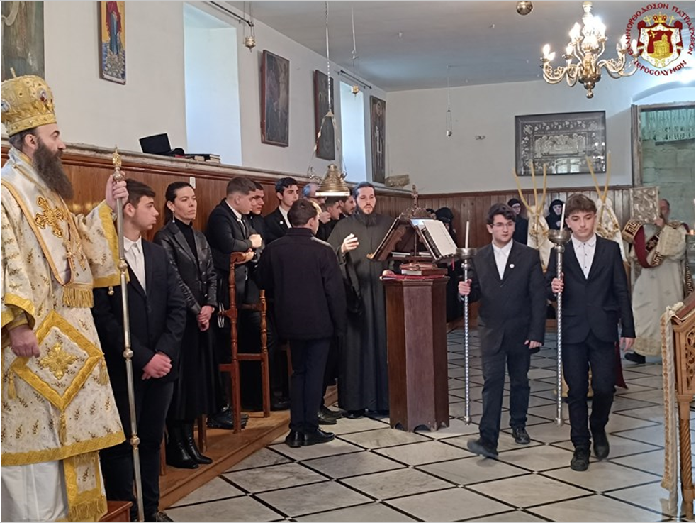 The Feast of the Three Hierarchs at the Greek Orthodox Patriarchate of Jerusalem