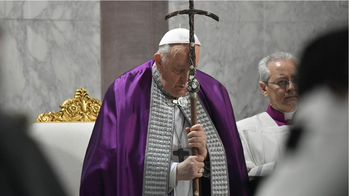 His Holiness Pope Francis at Ash Wednesday Mass: Jesus calls us to return to our heart this Lent