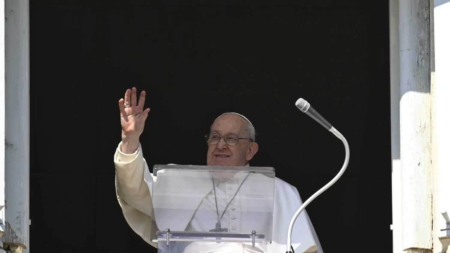 His Holiness Pope Francis at Angelus: Journey through Lent listening to voice of God