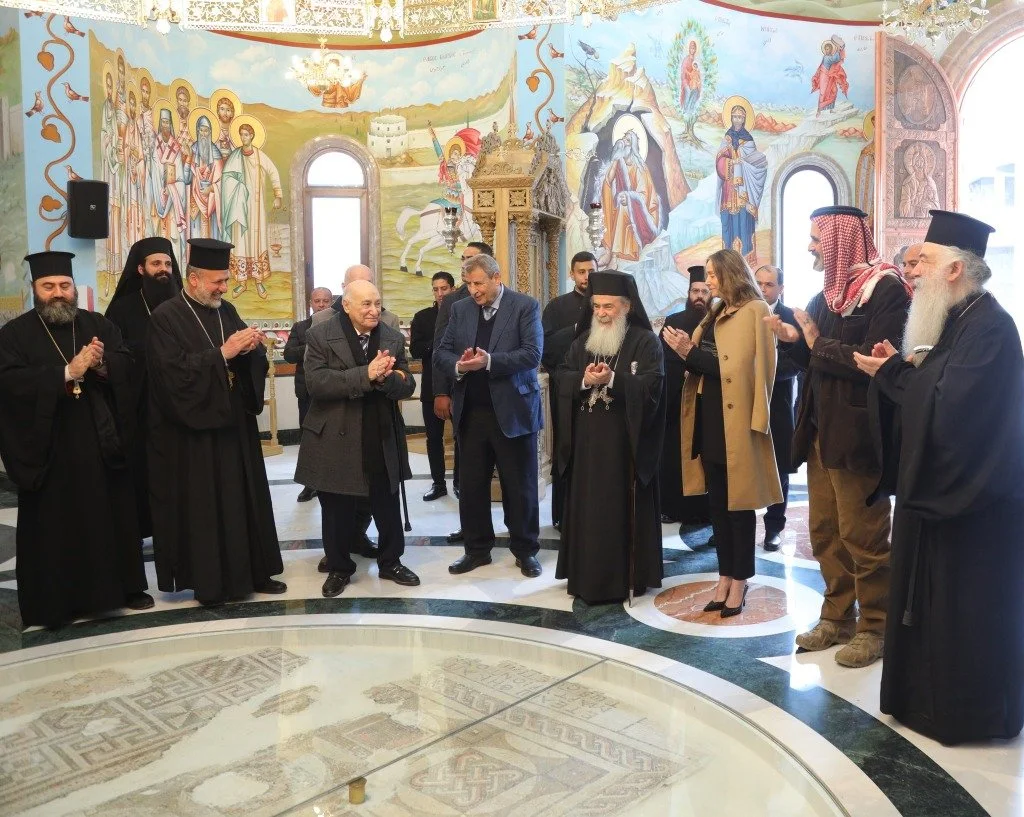 His Beatitude Patriarch Theophilos III Opens the Church of ‘the Three Hierarchs’ in Dibeen in Jordan