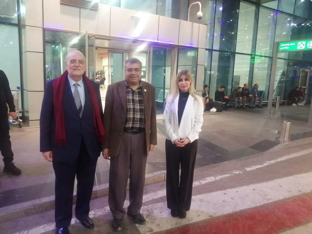 الأمين العام لمجلس كنائس الشرق الأوسط الدكتور ميشال عبس يصل إلى&nbsp; القاهرة