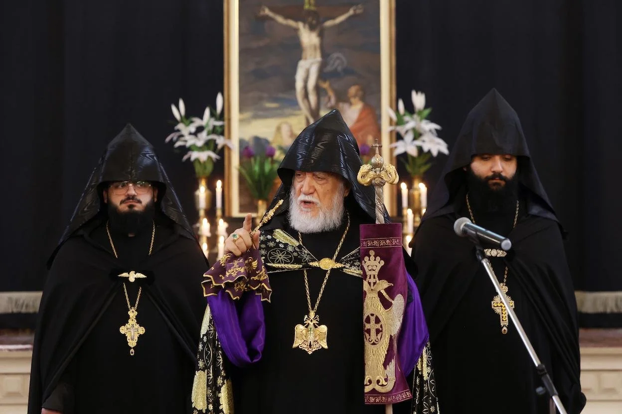 His Holiness Catholicos Aram I Presides Over the Reinstated Mid-Lent Sunrise Service at St. Nichan Cathedral