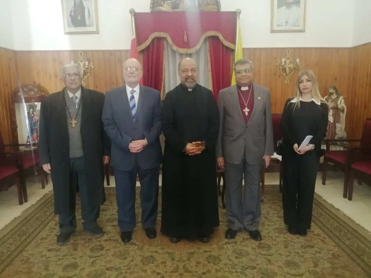 His Beatitude Patriarch Anba Ibrahim Isaac Receives the MECC Secretary General Dr. Michel Abs