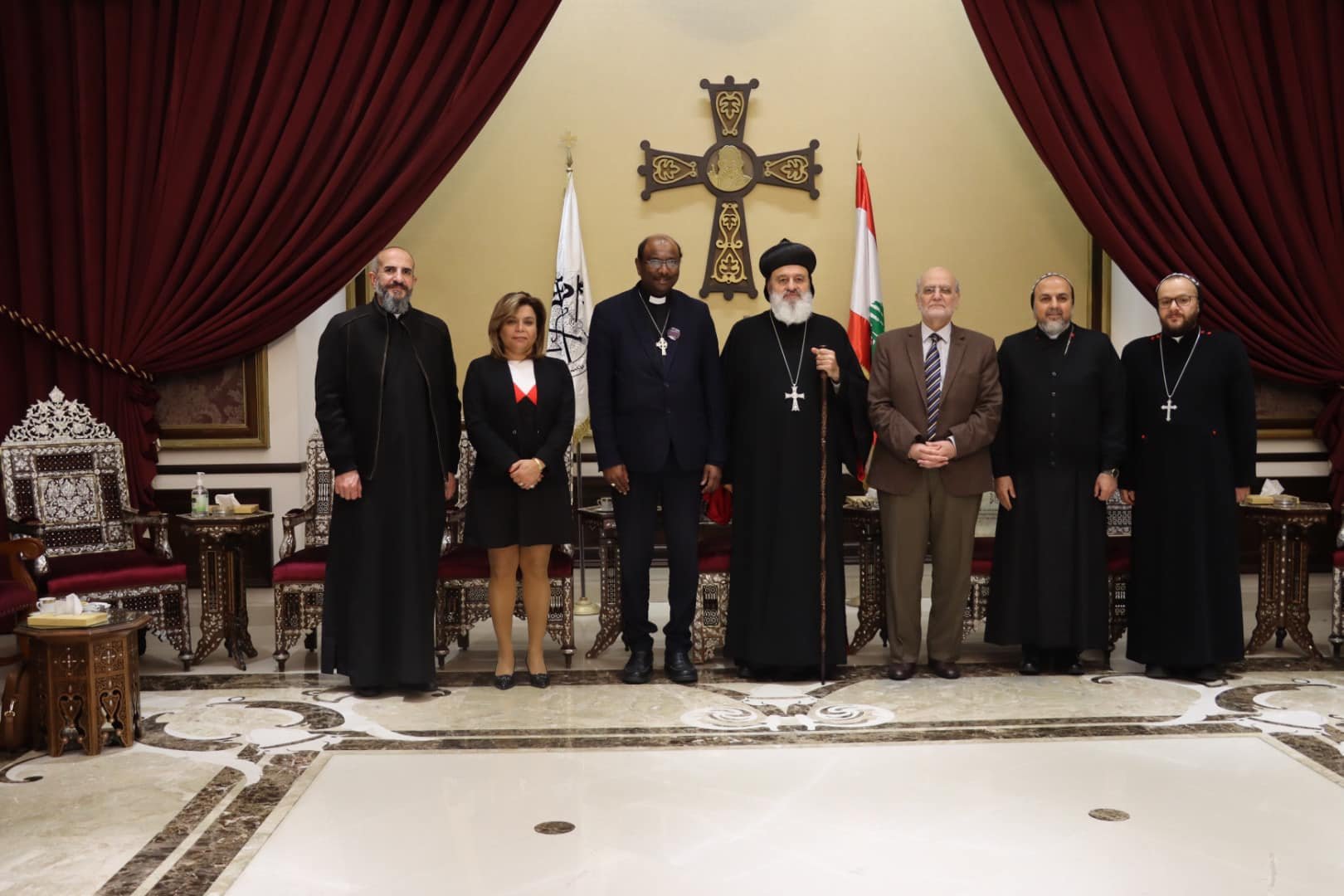 The WCC Secretary General Reverend Professor Dr. Jerry Pillay Visits His Holiness Patriarch Mor Ignatius Aphrem II