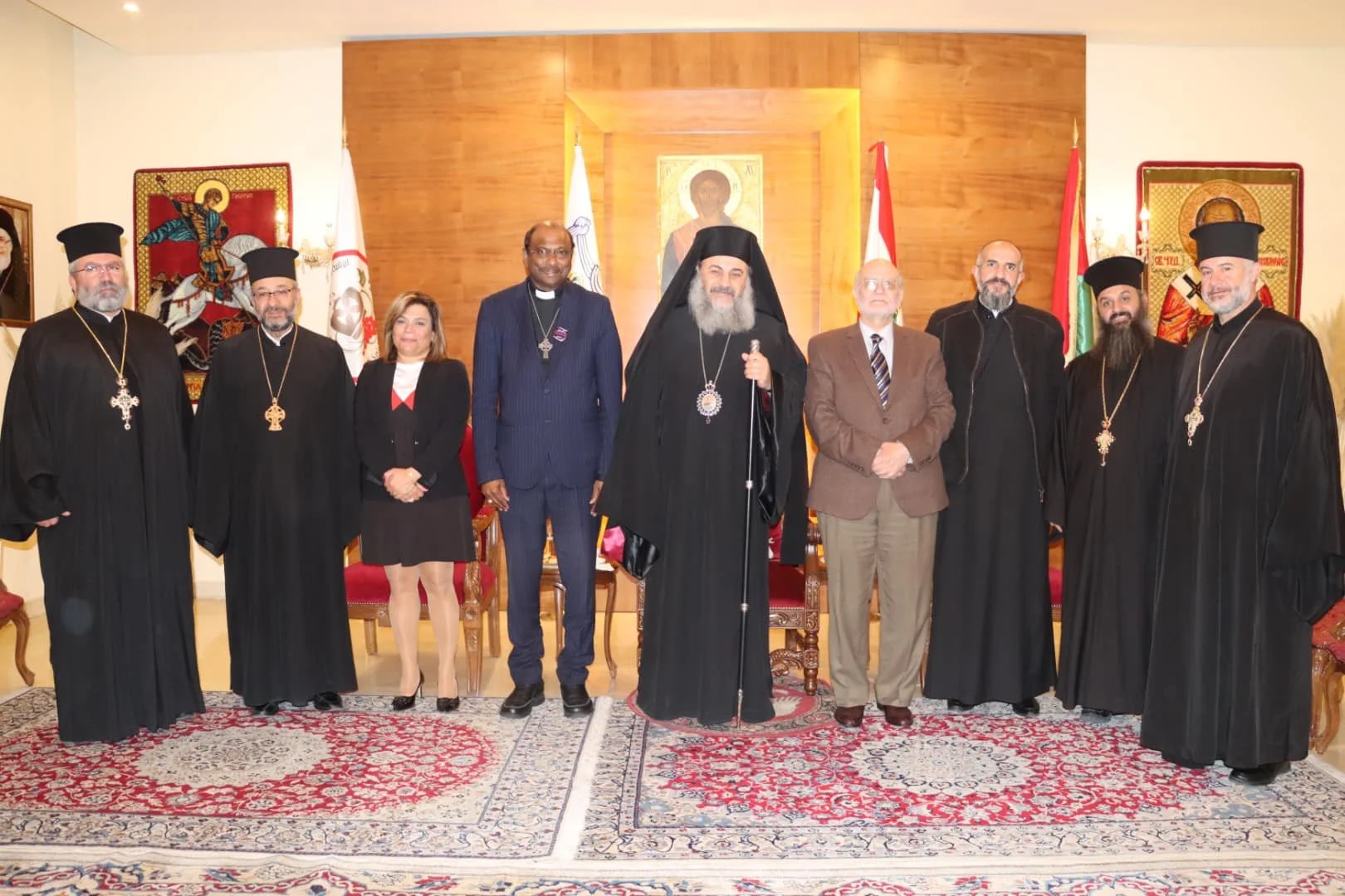 الأمين العام لمجلس الكنائس العالمي القسّ البروفسور د. جيري بيلاي يلتقي سيادة المتروبوليت أنطونيوس الصوري