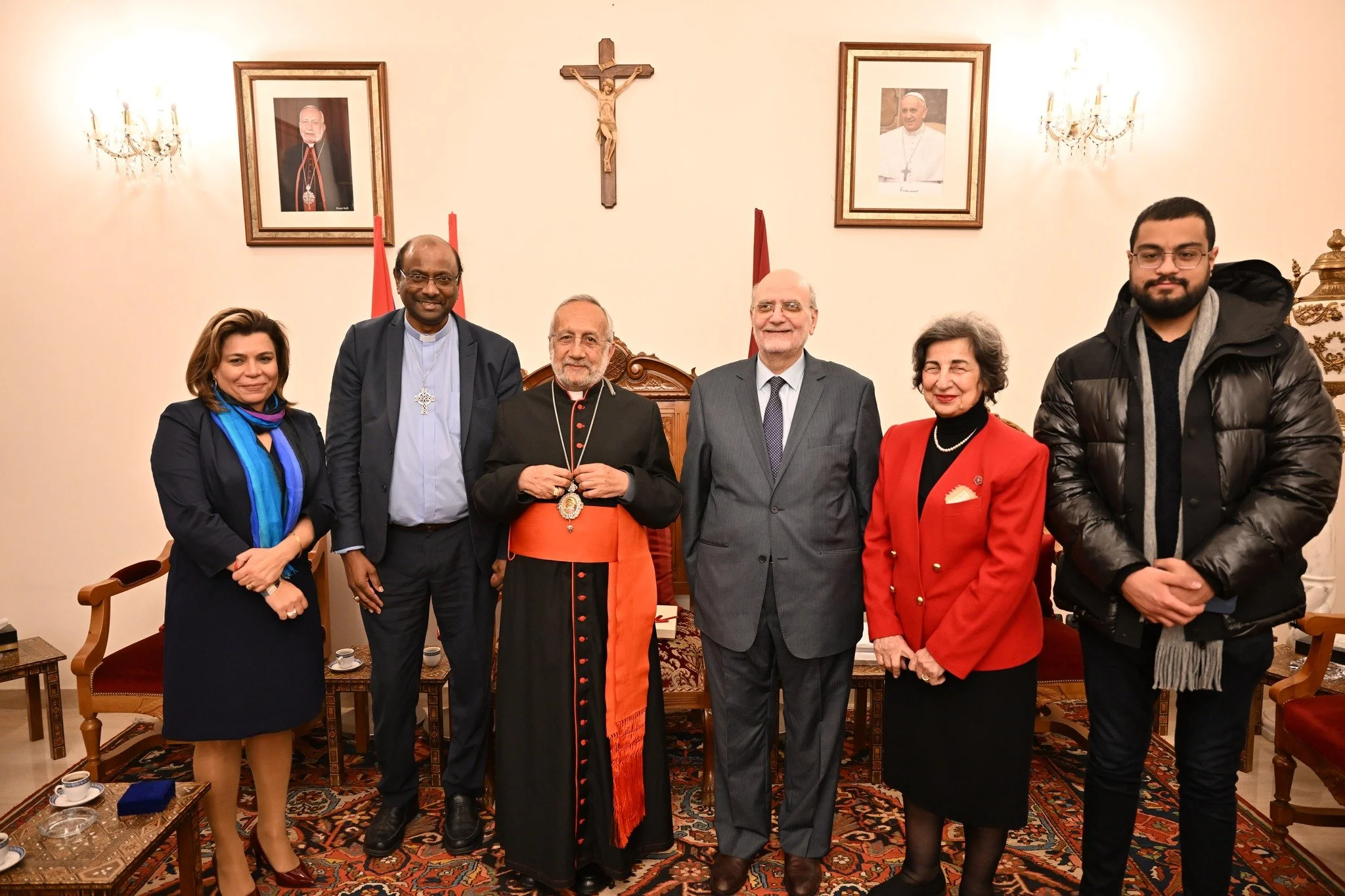 A Meeting Between the WCC Secretary General Reverend Professor Dr. Jerry Pillay and His Beatitude Patriarch Raphaël Bedros XXI Minassian
