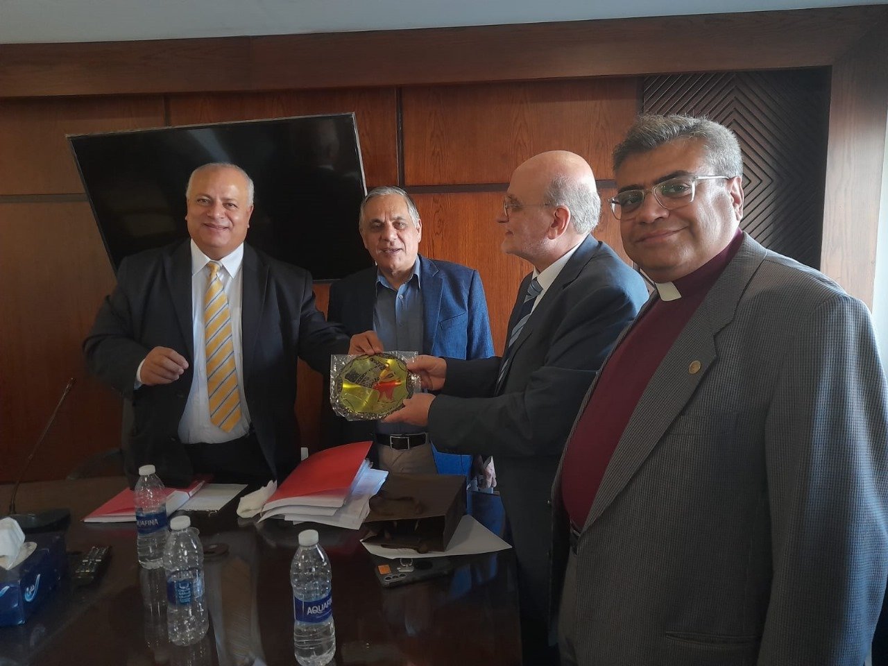 The MECC Secretary General Dr. Michel Abs Joins the Executive Committee Meeting of the Evangelical Synod of the Nile – Cairo