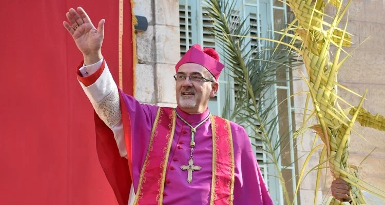 رسالة غبطة البطريرك الكاردينال بييرباتيستا بيتسابالا في نهاية مسيرة الشعانين ٢٠٢٤
