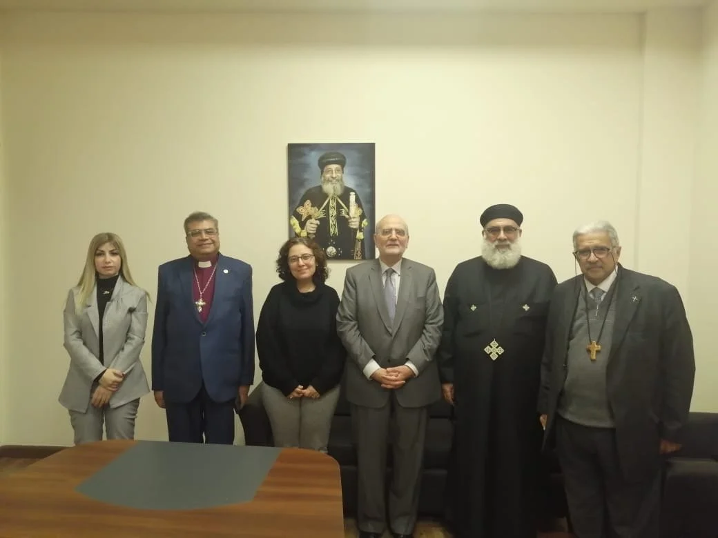 The MECC Secretary General Dr. Michel Abs Visits the Coptic Orthodox Media Center in Cairo with an MECC Delegation and Aspirations for Media Cooperation