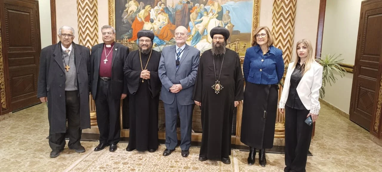 The MECC Secretary General Dr. Michel Abs Meets with Bishop Pavli, Bishop Hermina, and Dr. Hiba Sharobim in Alexandria