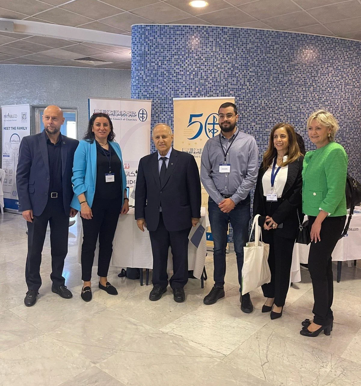 مجلس كنائس الشرق الأوسط يشارك في معرض للمهن في جامعة القدّيس يوسف - بيروت