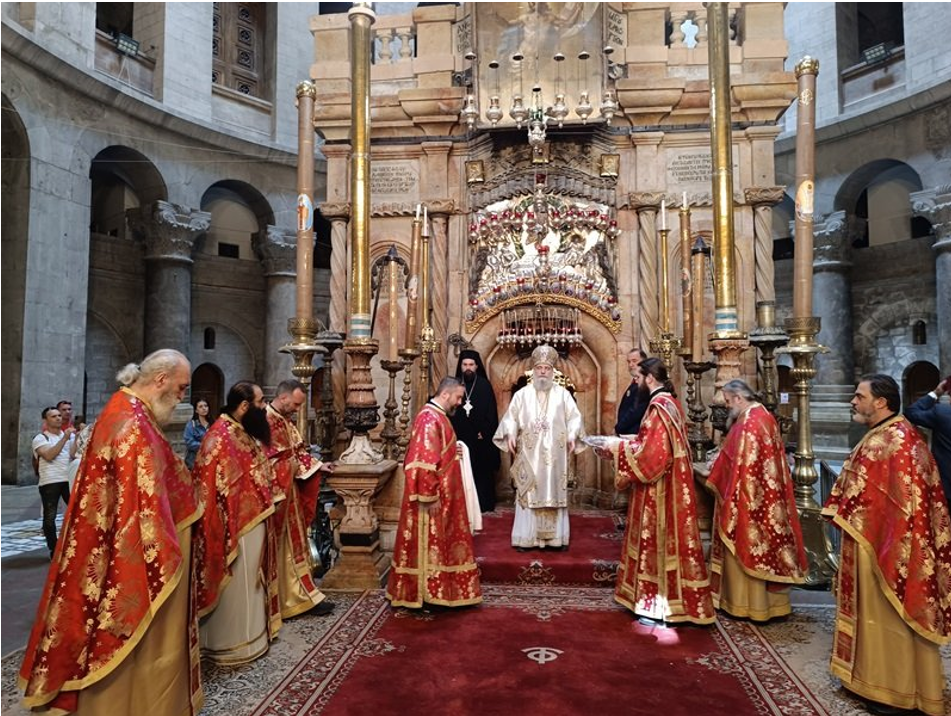 The Sunday of Thomas in the Greek Orthodox Patriarchate of Jerusalem