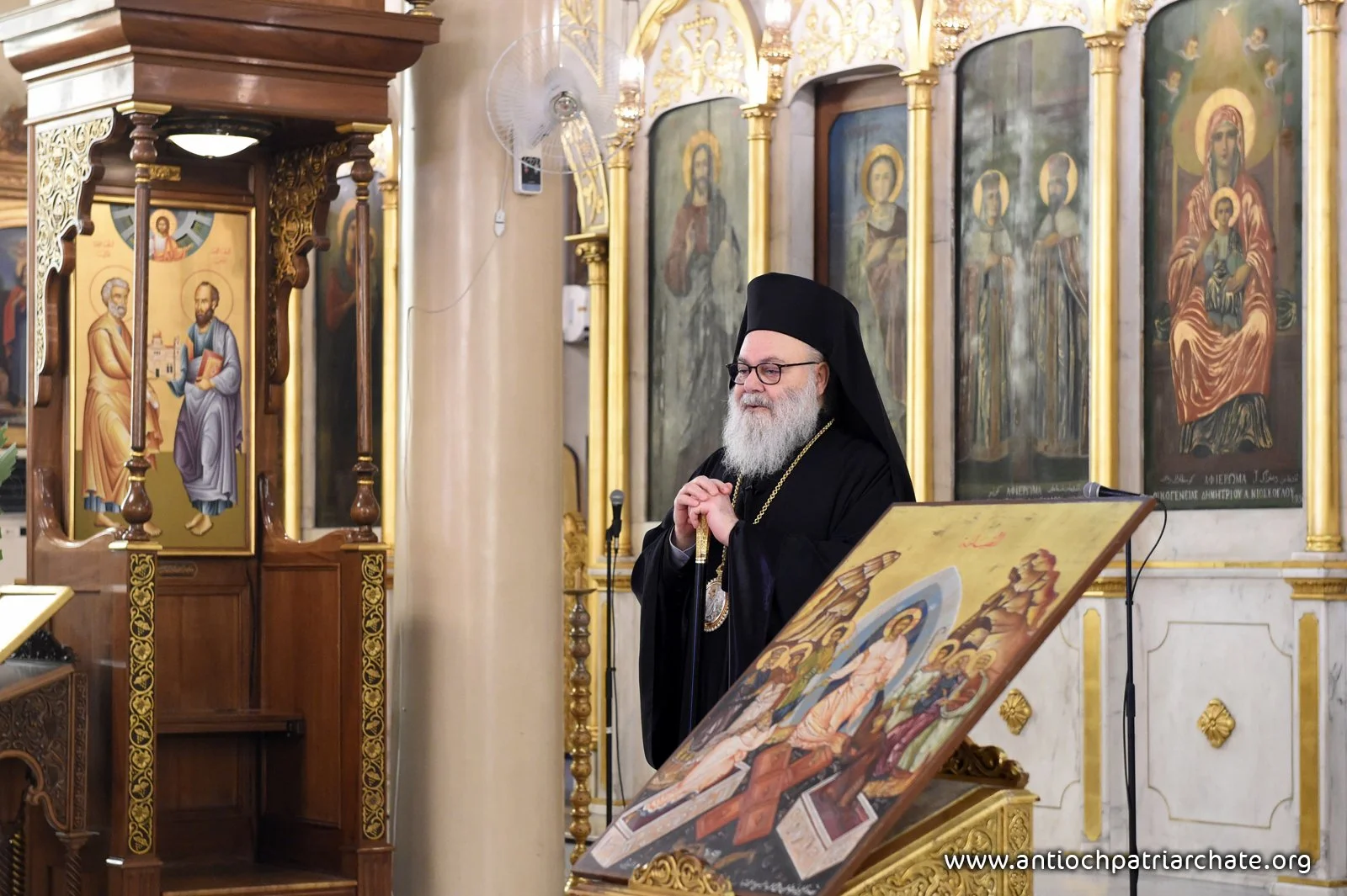 His Beatitude Patriarch John X Celebrates the Divine Liturgy of the Sunday of the Myrrhbearing Women and the Celebration of the Charity Brotherhood