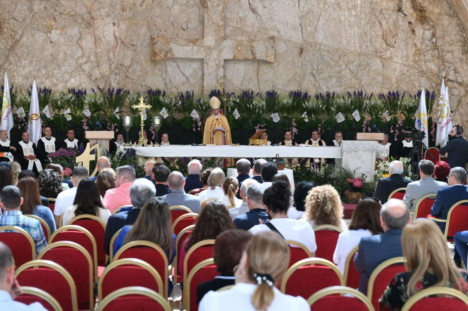 His Beatitude Patriarch Cardinal Mar Bechara Boutros Al-Rai Presides Over the Pentecost Sunday Mass and the Feast of Télé Lumière and Noursat
