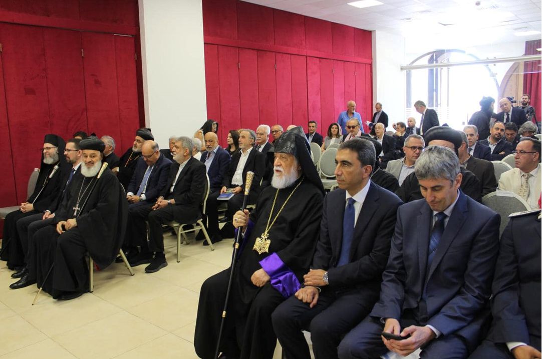 His Holiness Catholicos Aram I Attends the Conference on Levantine Christianity