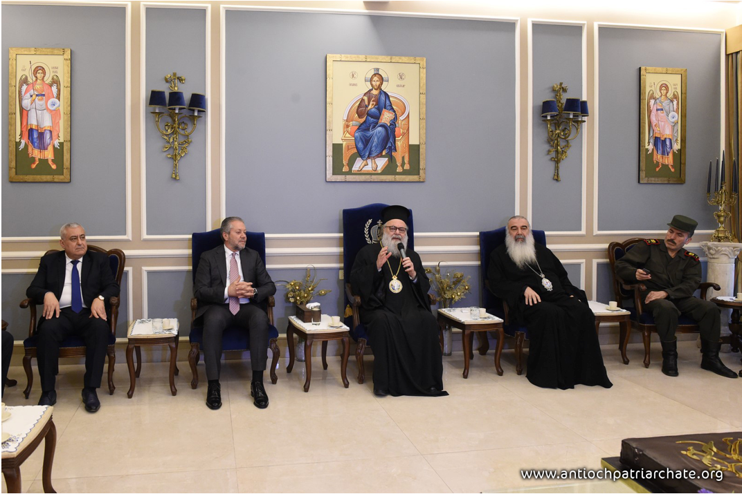 غبطة البطريرك يوحنّا العاشر يختتم زيارته إلى اللّاذقيّة