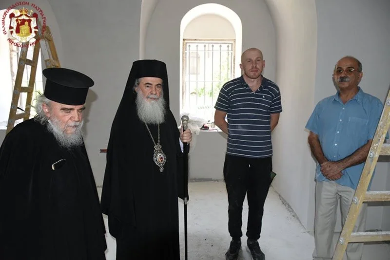 His Beatitude Patriarch Theophilos III Visits the House of the Blessed Patriarch Diodoros, Which Will Be Transformed Into An Ecclesiastical Museum