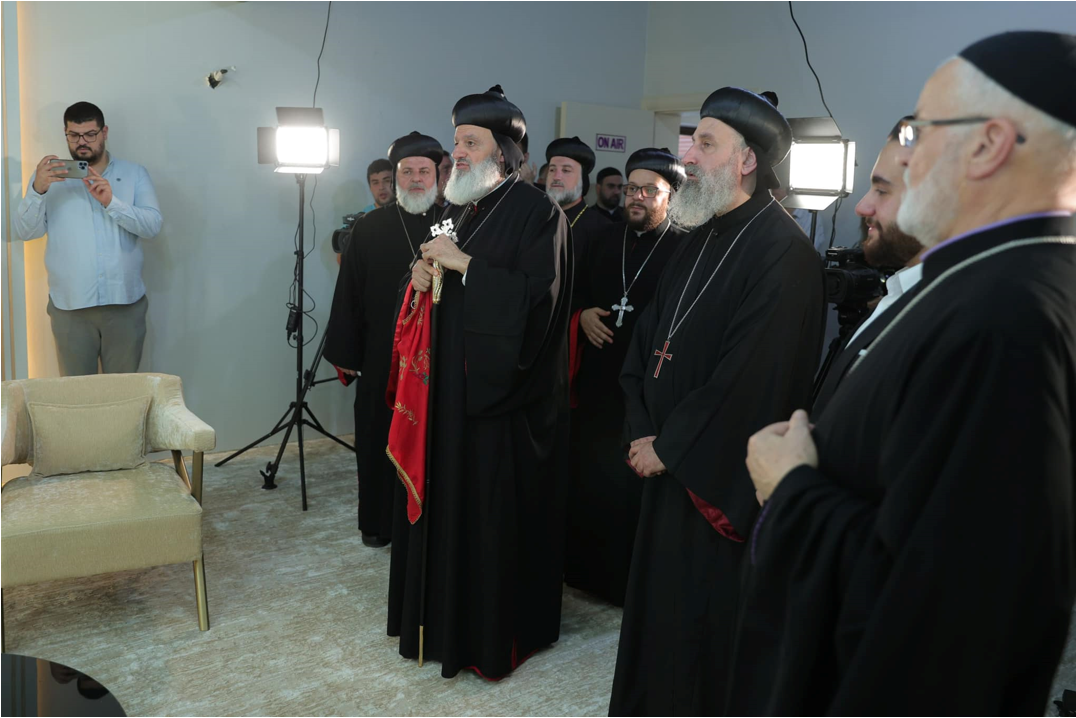 His Holiness Patriarch Mor Ignatius Aphrem II Inaugurates the Suboro TV Studios in Aleppo