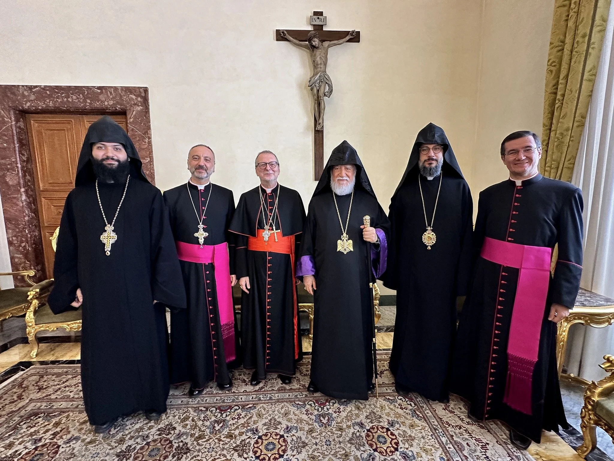 His Holiness Catholicos Aram I’s Meetings in the Vatican