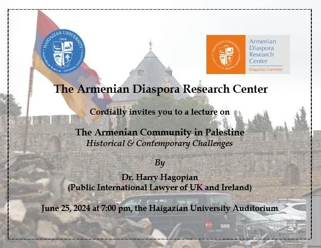 المجتمع الأرمني في فلسطين، التحدّيات التاريخيّة والمعاصرة