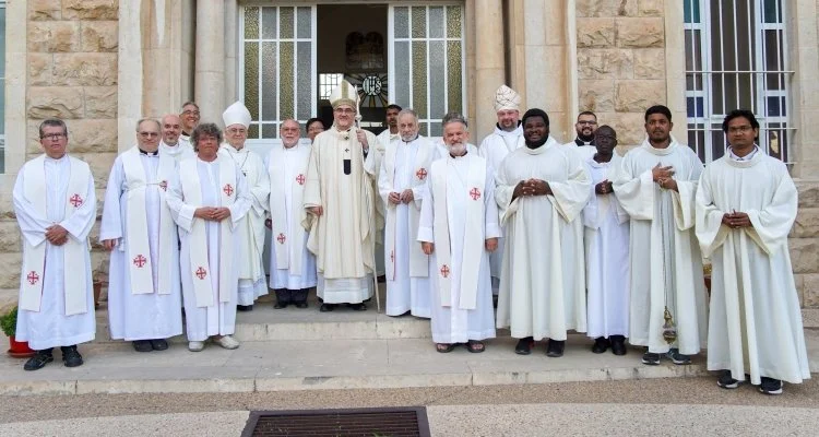 His Beatitude Patriarch Cardinal Pierbattista Pizzaballa Celebrates the Feast of St. Ignatius in Jerusalem