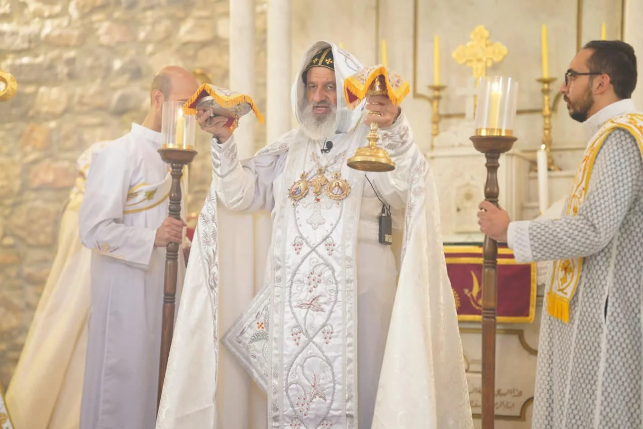 His Holiness Patriarch Mor Ignatius Aphrem II Celebrates the Holy Qurobo On the Occasion of the Feast of Transfiguration and the Feast of Mor Gabriel