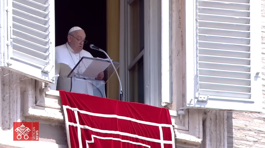His Holiness Pope Francis on Assumption: The Blessed Mother leads us toward eternal life