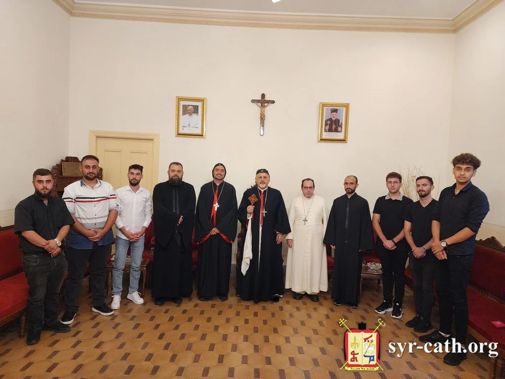 غبطة البطريرك مار اغناطيوس يوسف الثالث يونان يستقبل الطلّاب الإكليريكيّين الجدد للعام الدراسي الجديد ٢٠٢٤-٢٠٢٥ في إكليريكيّة سيّدة النجاة البطريركيّة - الشرفة، لبنان